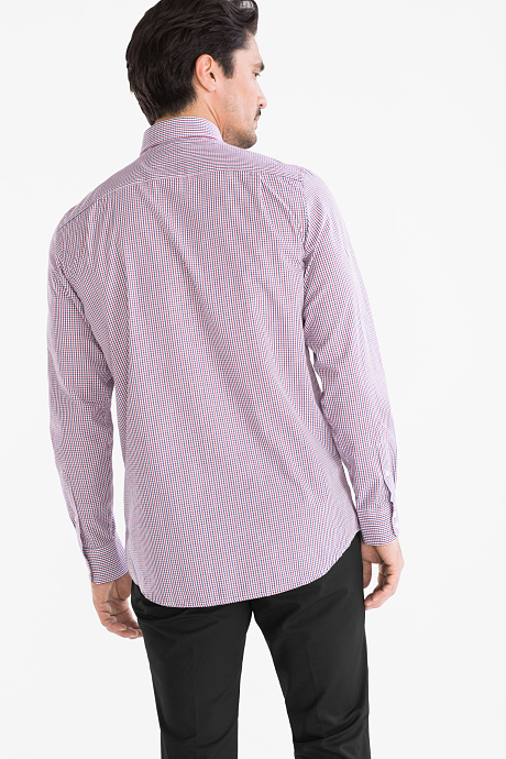 Canda - Košeľa so sveterom - Regular Fit - Kent - kostkovaný